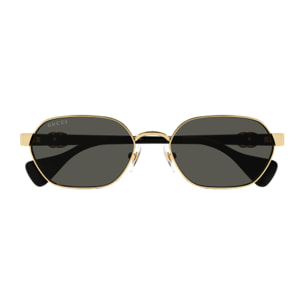 Gafas de Sol Gucci GG1593S-001 de Metal Mujer 56 mm