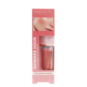 Blush Hour Shimmer - Blush Crème Scintillant