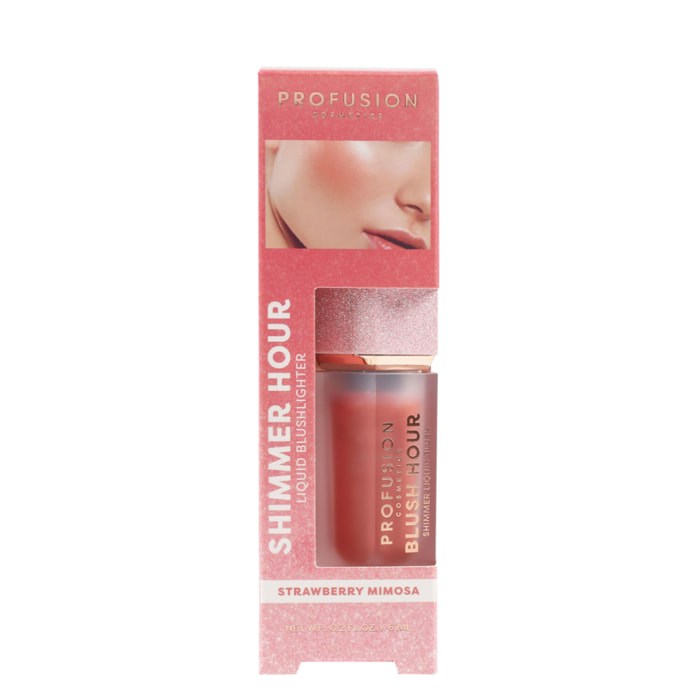 Blush Hour Shimmer - Blush Crème Scintillant