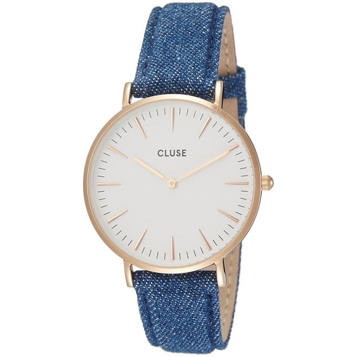Reloj Cluse CL18025 Unisex Analogico Cuarzo con Correa de Piel