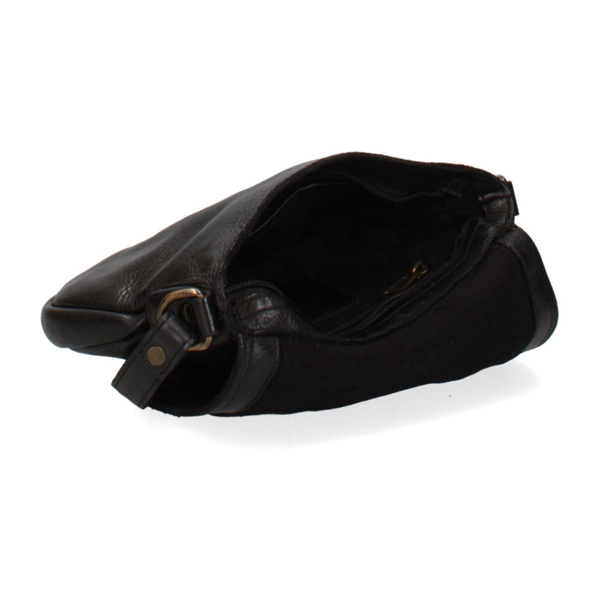 Borsa a tracolla  da uomo In Vera pelle Made in Italy 21x17x4,5 cm