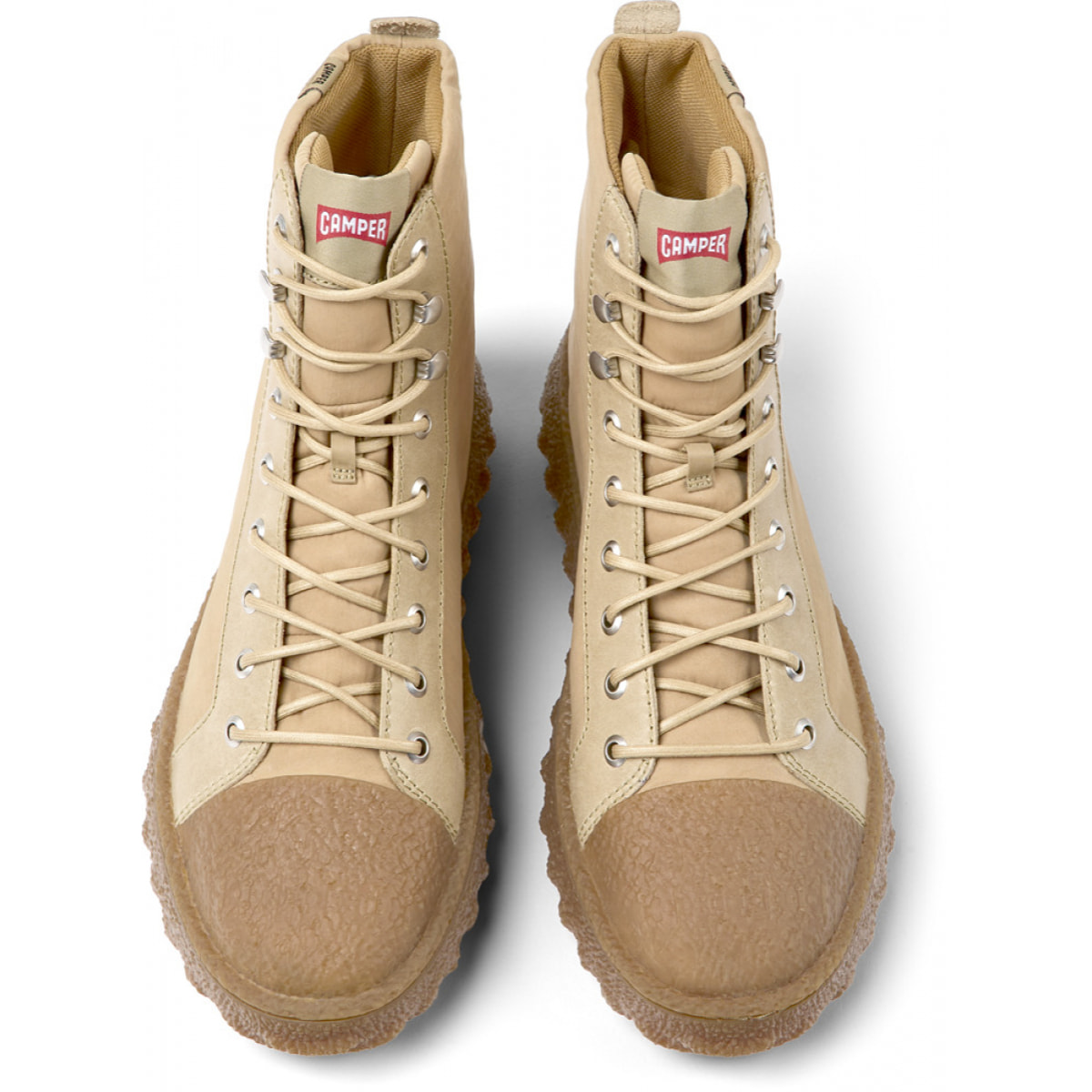 CAMPER Ground - Botines Beige Hombre