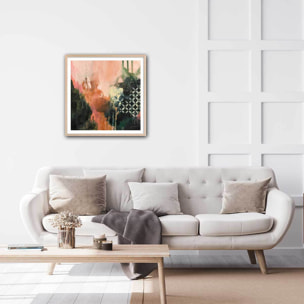 Affiche Tips brush Affiche + cadre en bois - Chêne