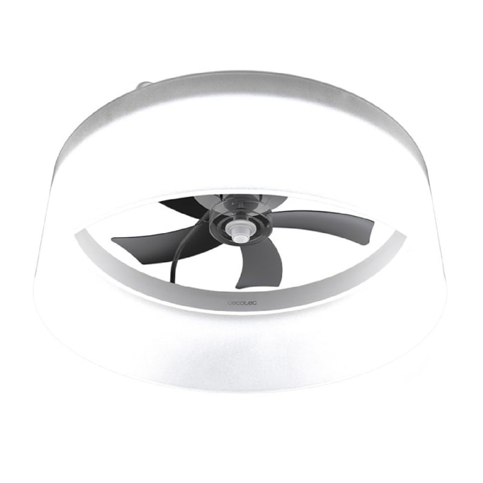 Cecotec Ventilador de techo con luz EnergySilence LampAero 650 White Design Ceco