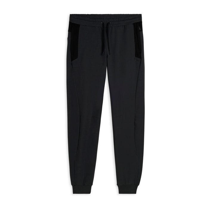 Pantaloni sportivi con polsini e dettagli a contrasto