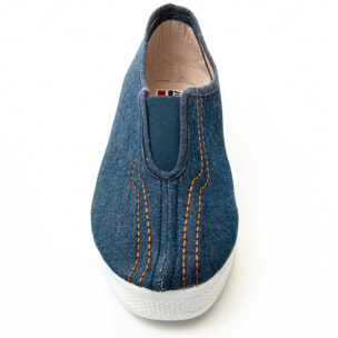 Slippers de Cuña - Azul - Altura: 4 cm