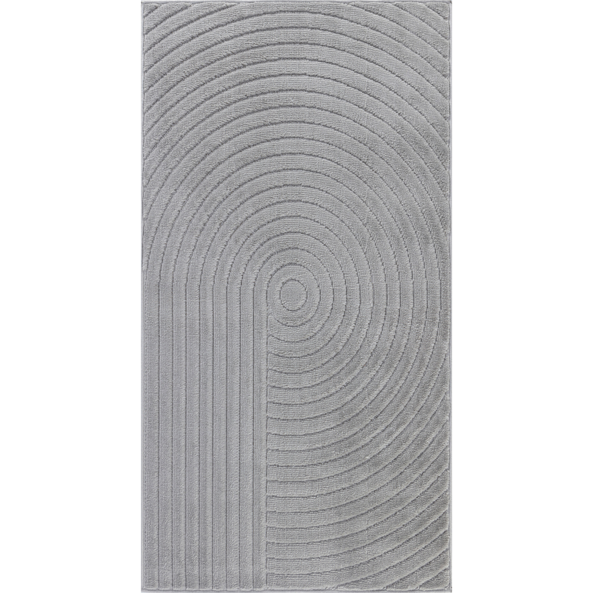 EMIKO Alfombra de Interior/Exterior con Motivos 3D en Relieve