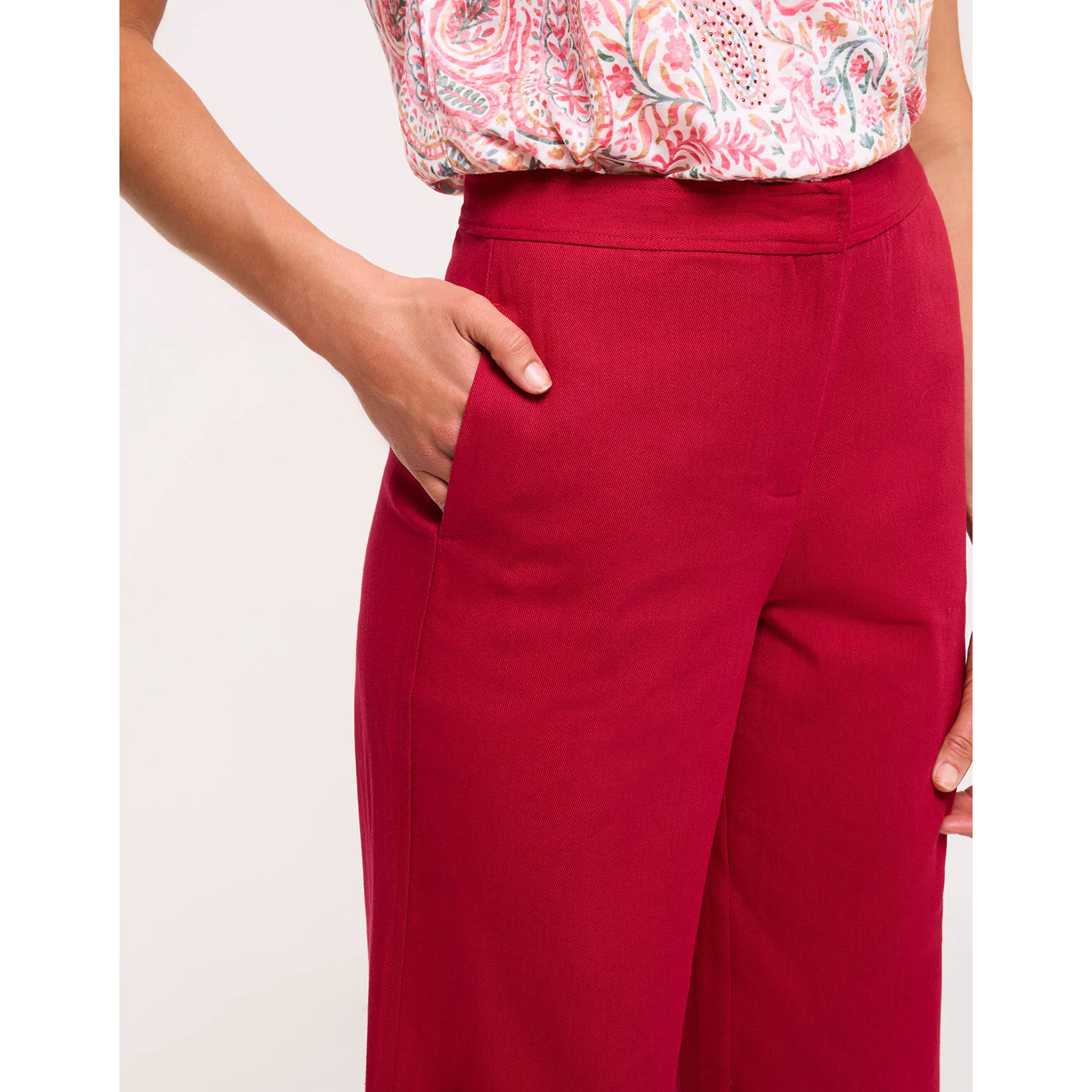 Pantalón Largo Rojo - Ribero