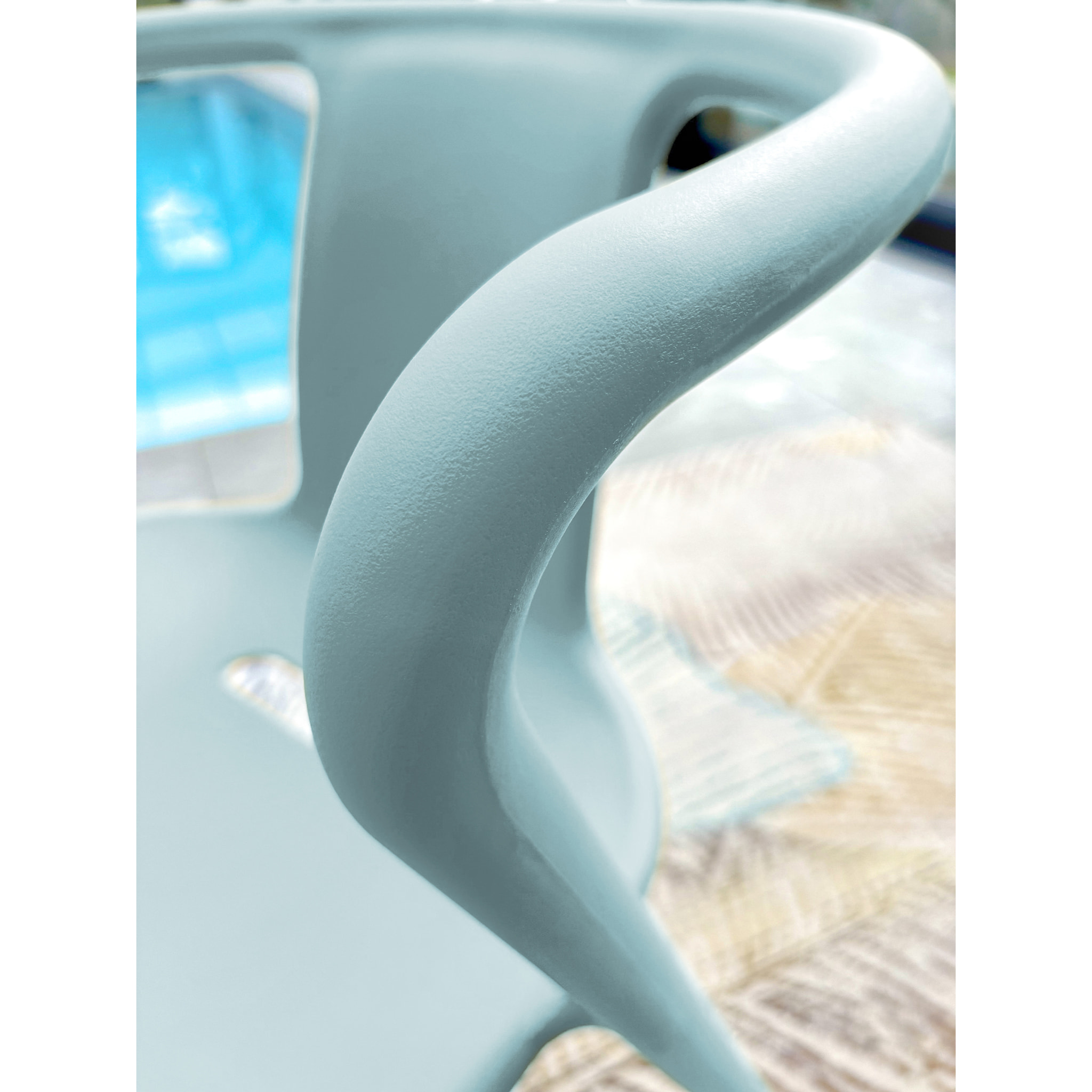 DIEGO - Lot de 2 fauteuils de jardin empilables en Polypropylène