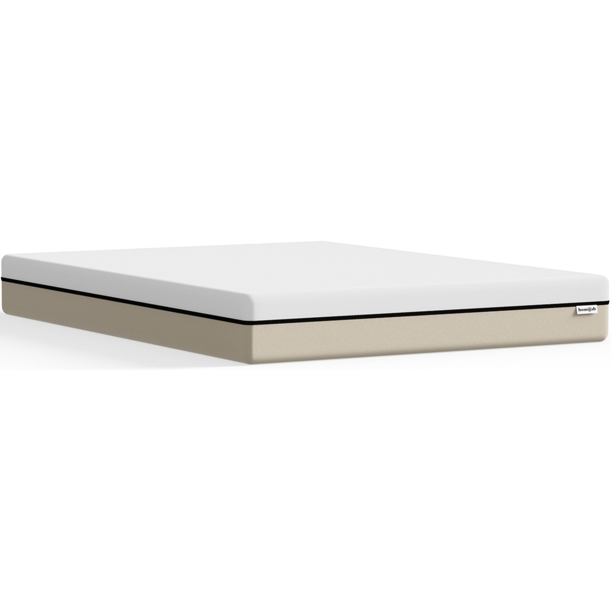 Lit en bois et cannage + Matelas Hybride - LEONIE & SPRING ELITE