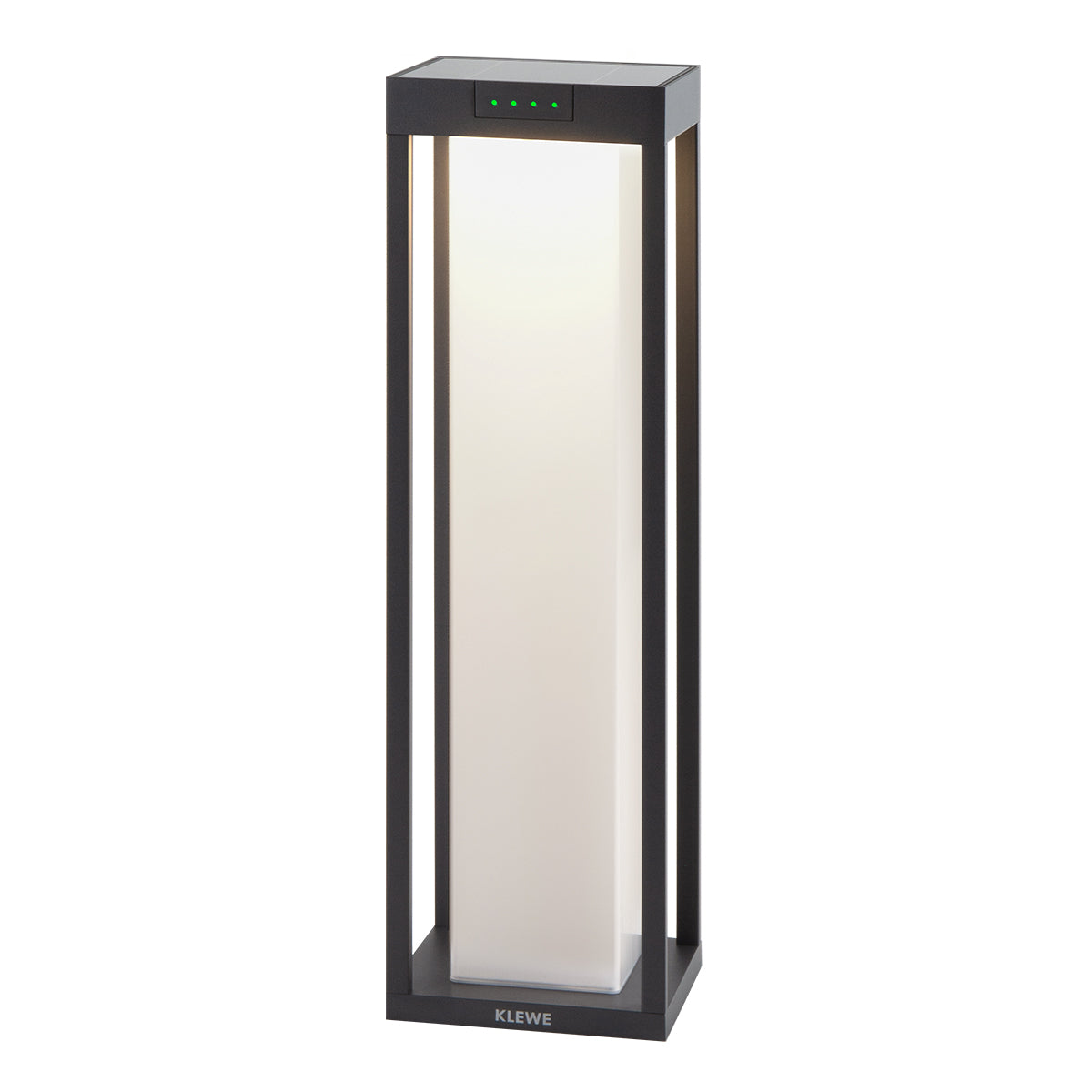 Borne solaire aluminium RADIA MOON H50CM