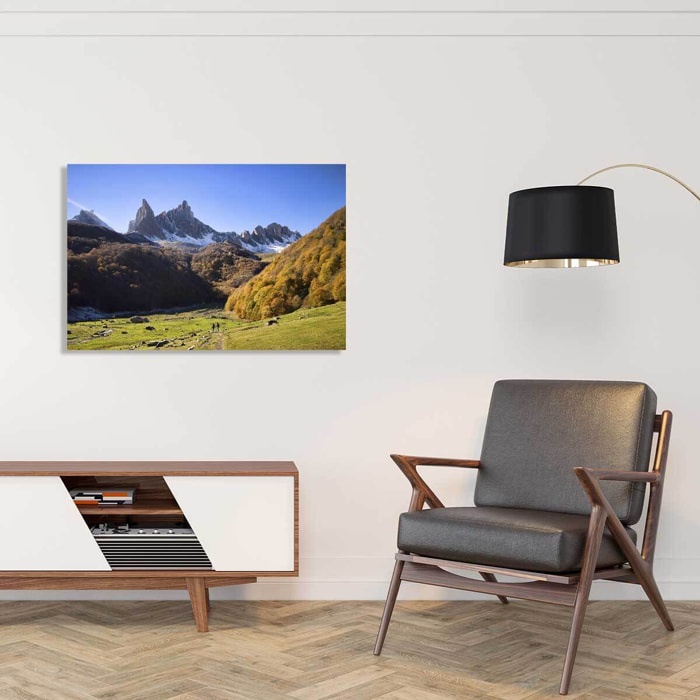 Tableau montagne pic d'ansabère  Toile imprimée