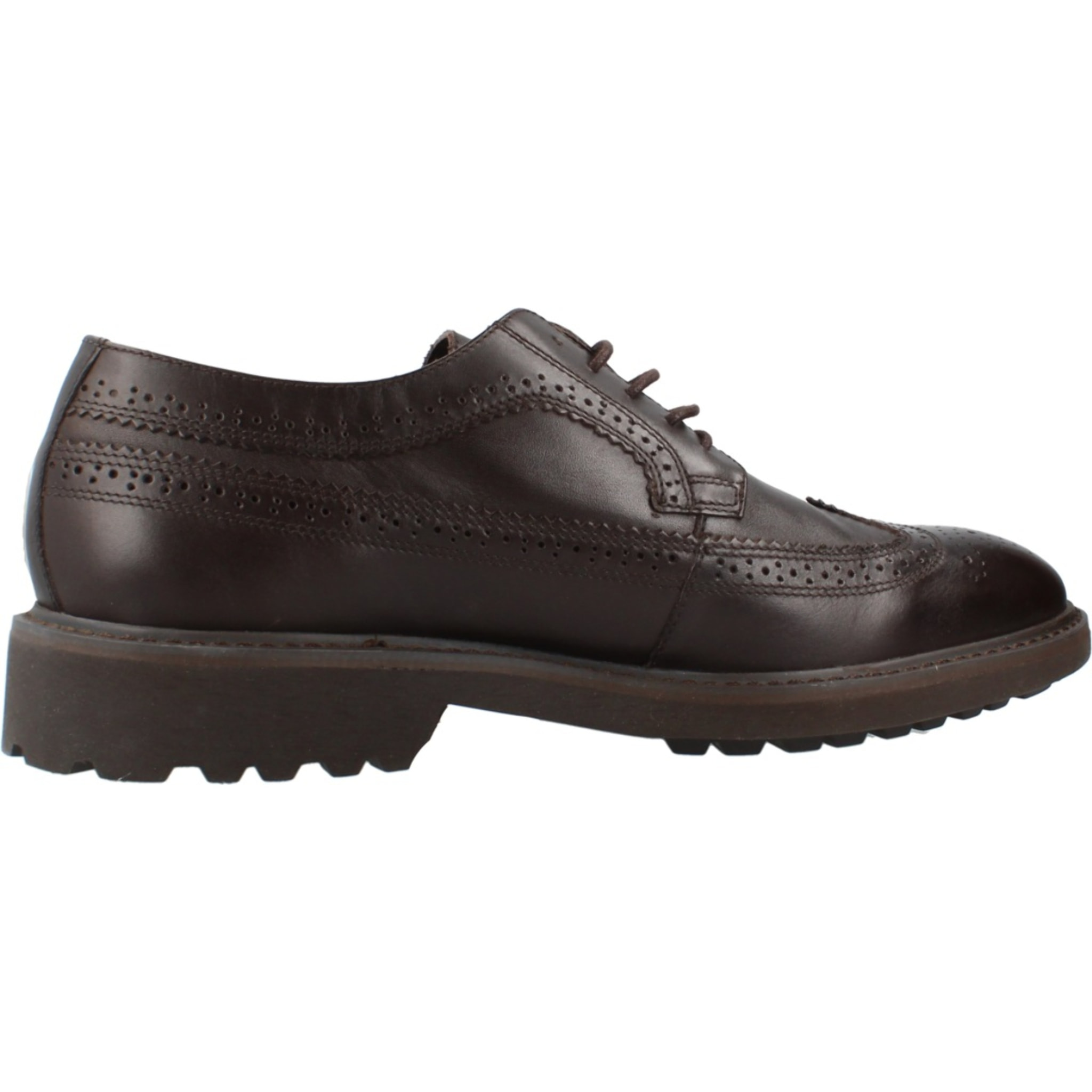 Zapatos de Vestir Hombre de la marca GEOX  modelo U16DRA 00043 MARRON