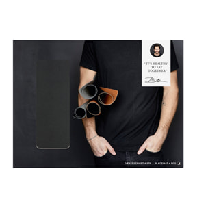 Set de 4 sets de table 46 x 33 cm