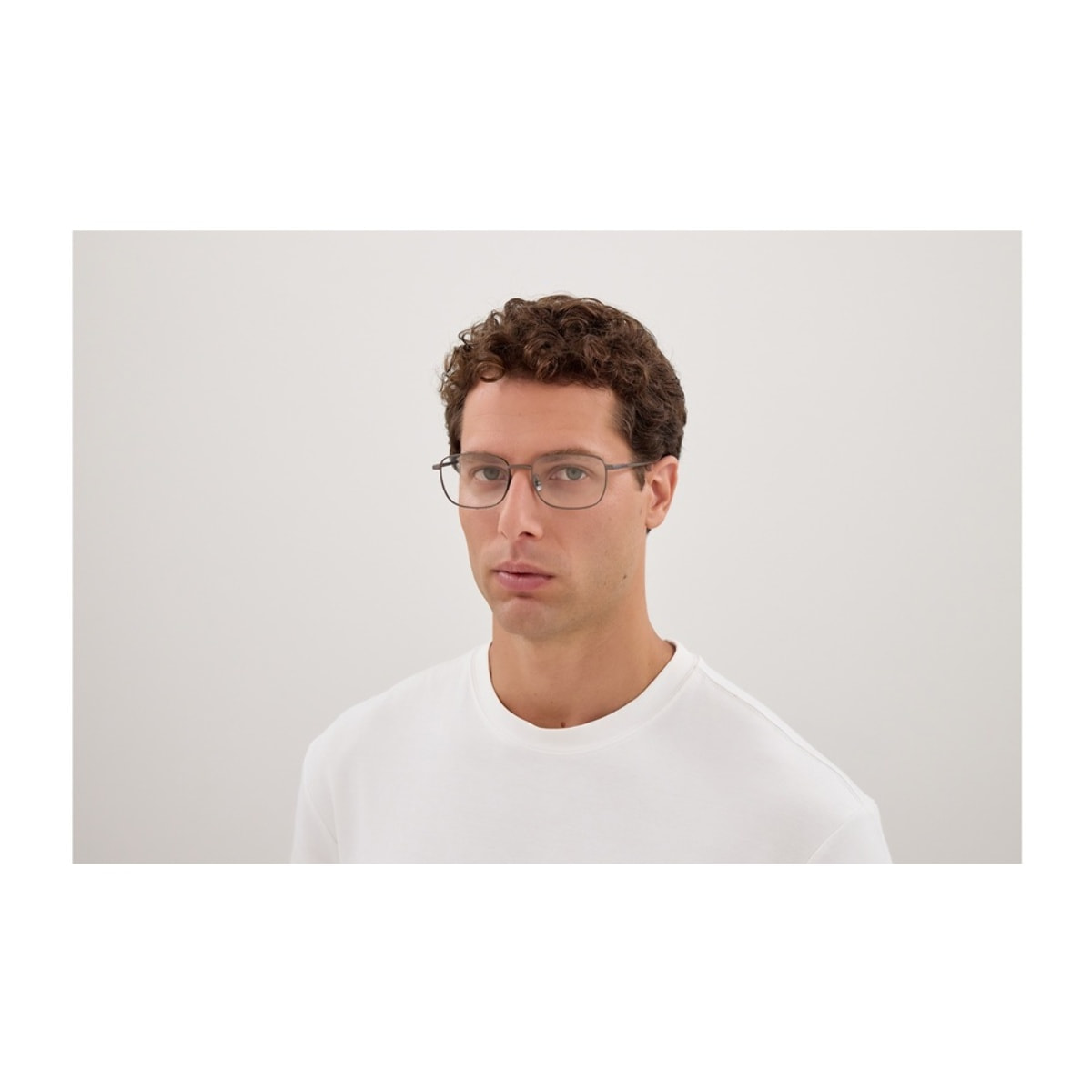 Gafas de Vista Bottega Veneta BV1472O-004 de Titanio Hombre 56 mm