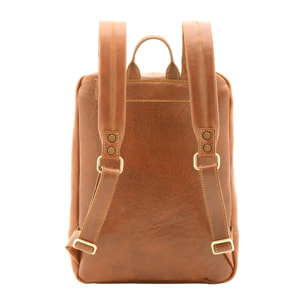 Zaino  unisex In Vera pelle Made in Italy 39x29x10 cm