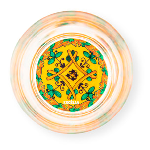 Set 6 Bicchieri Excelsa – Trinacria, Vetro Multicolore