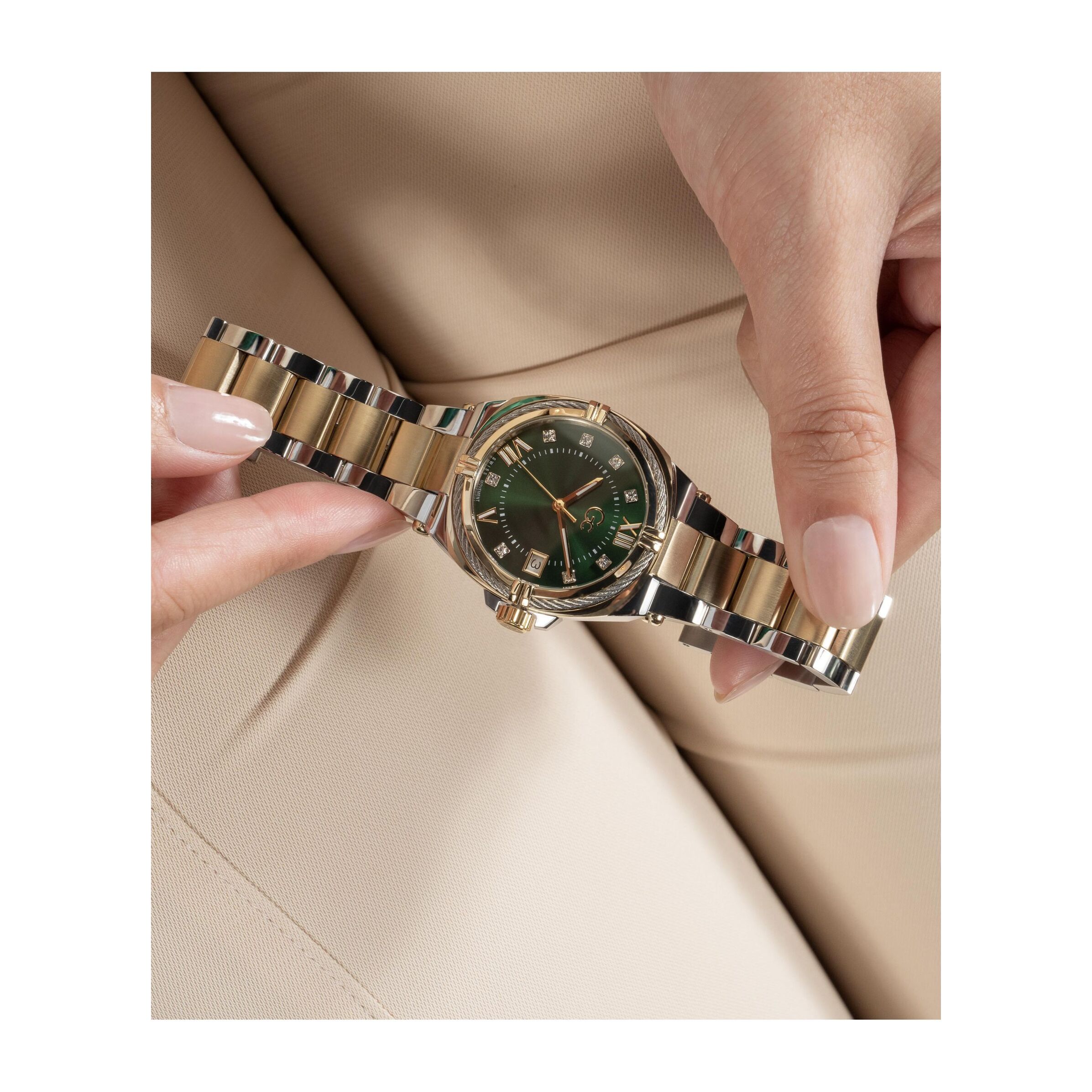 Gc Reloj Analógico De Cuarzo Gc Ironclass Lady
