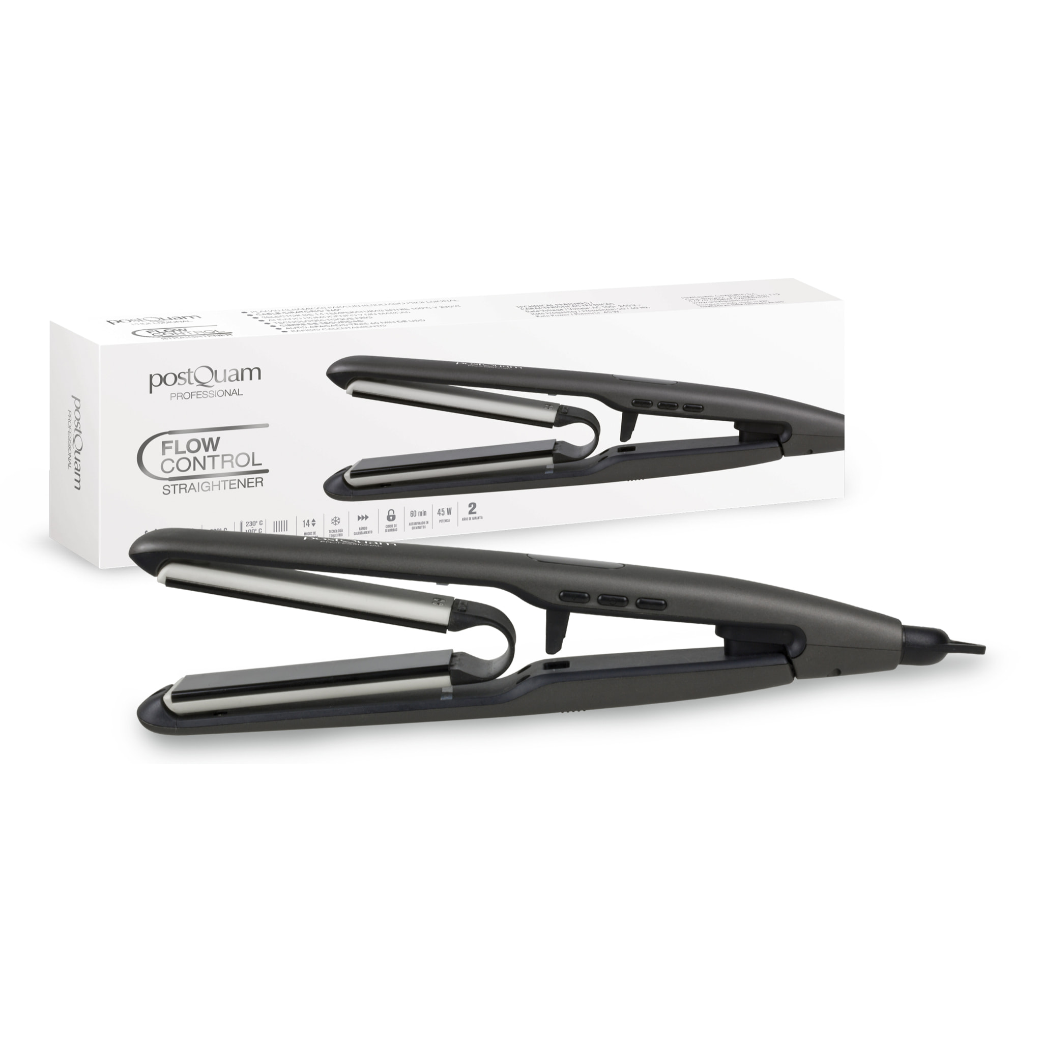 Straightener flow control