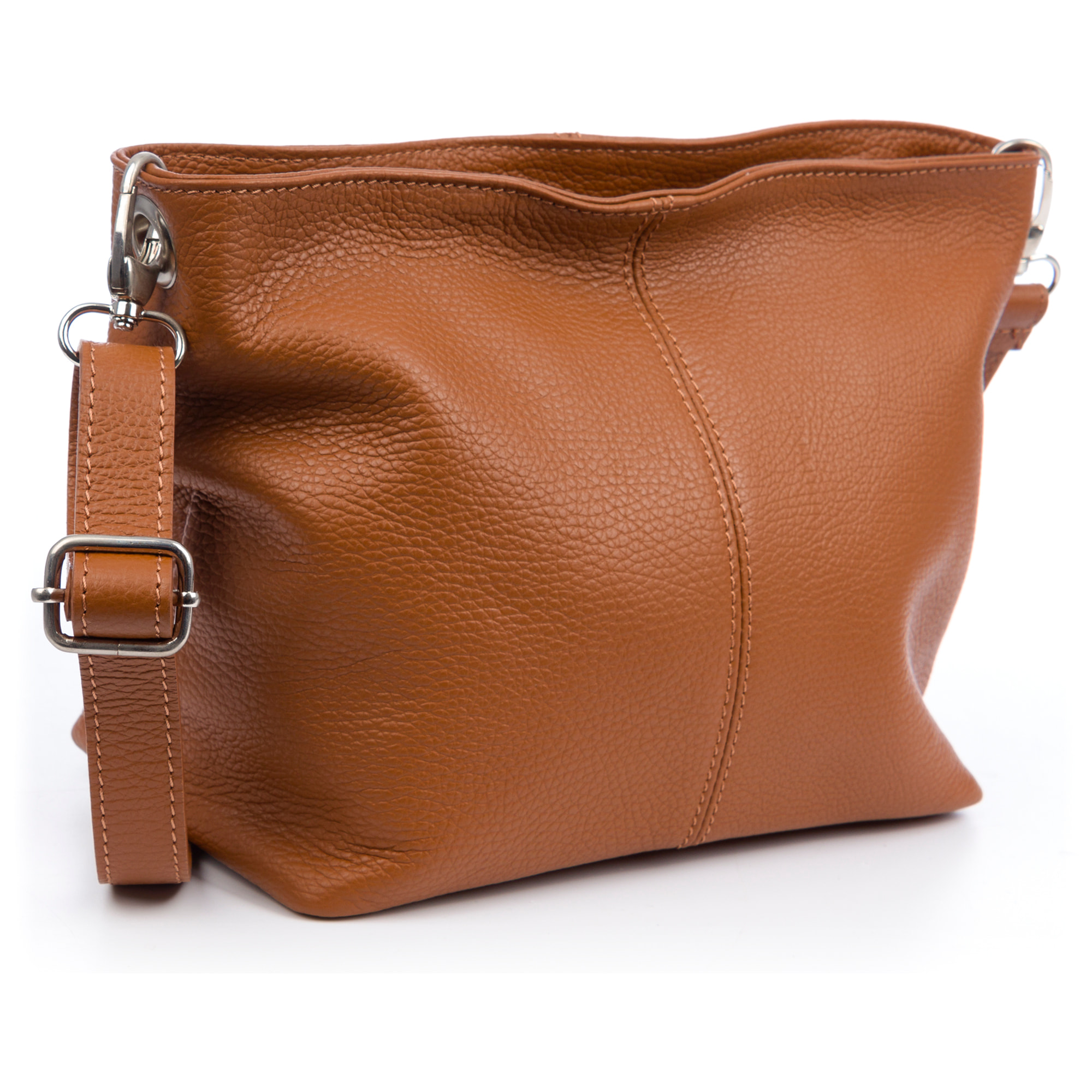 Battifollo Bolso de hombro Mujer. Piel auténtica Dollaro.
