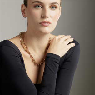 Collar Lux by Lux acabado en oro amarillo de 18k