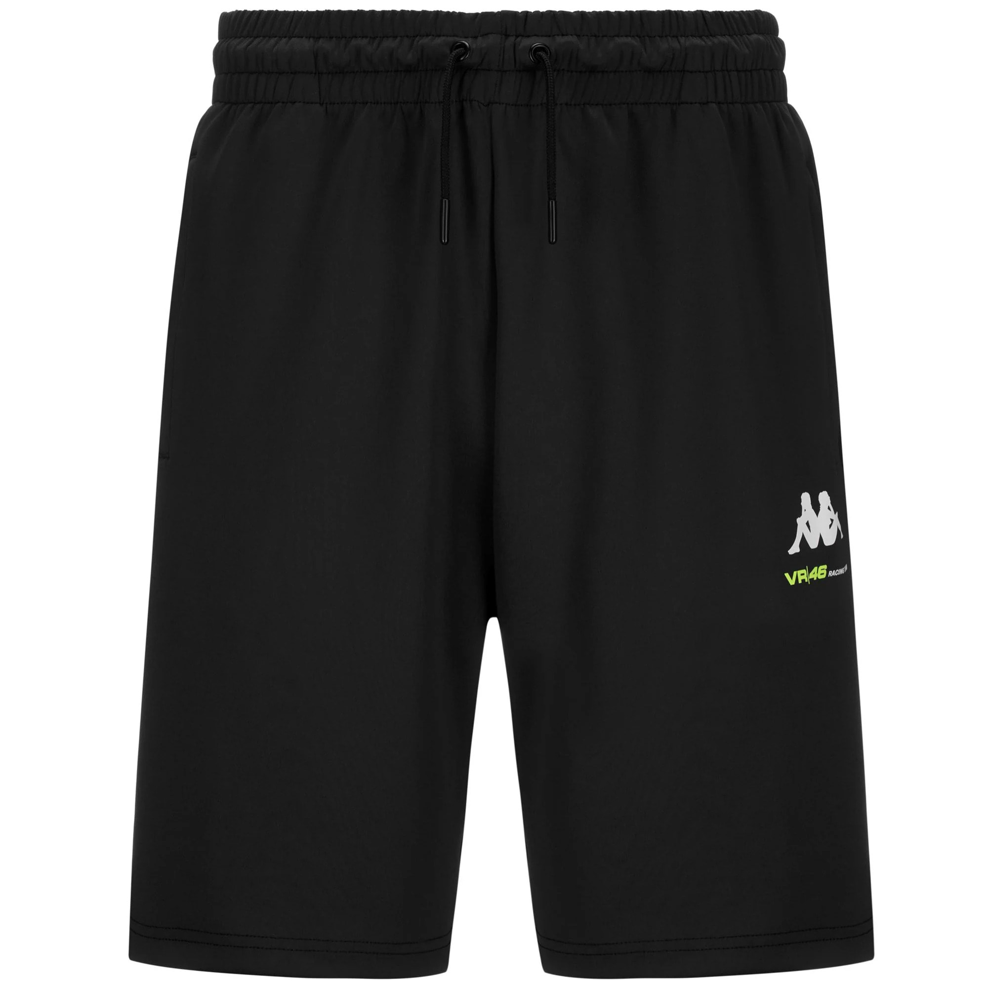 Kappa - Pantaloni Corti Uomo Nero - Adozippo Vr46
