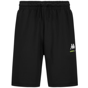 Kappa - Pantaloni Corti Uomo Nero - Adozippo Vr46