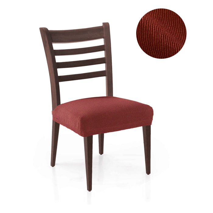 Funda Elástica para ASIENTO de SILLA pack2 unidades modelo MARCELA