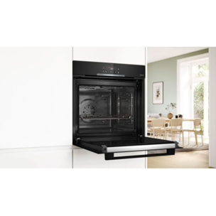 Four encastrable BOSCH HBA372BB4 Air Fry - Pyrolyse, Mode Friture Sans Huile Air Fry, AutoPilot