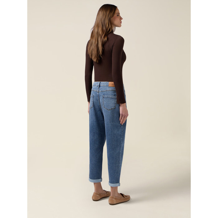 Oltre - Vaqueros boyslim - Light - blue