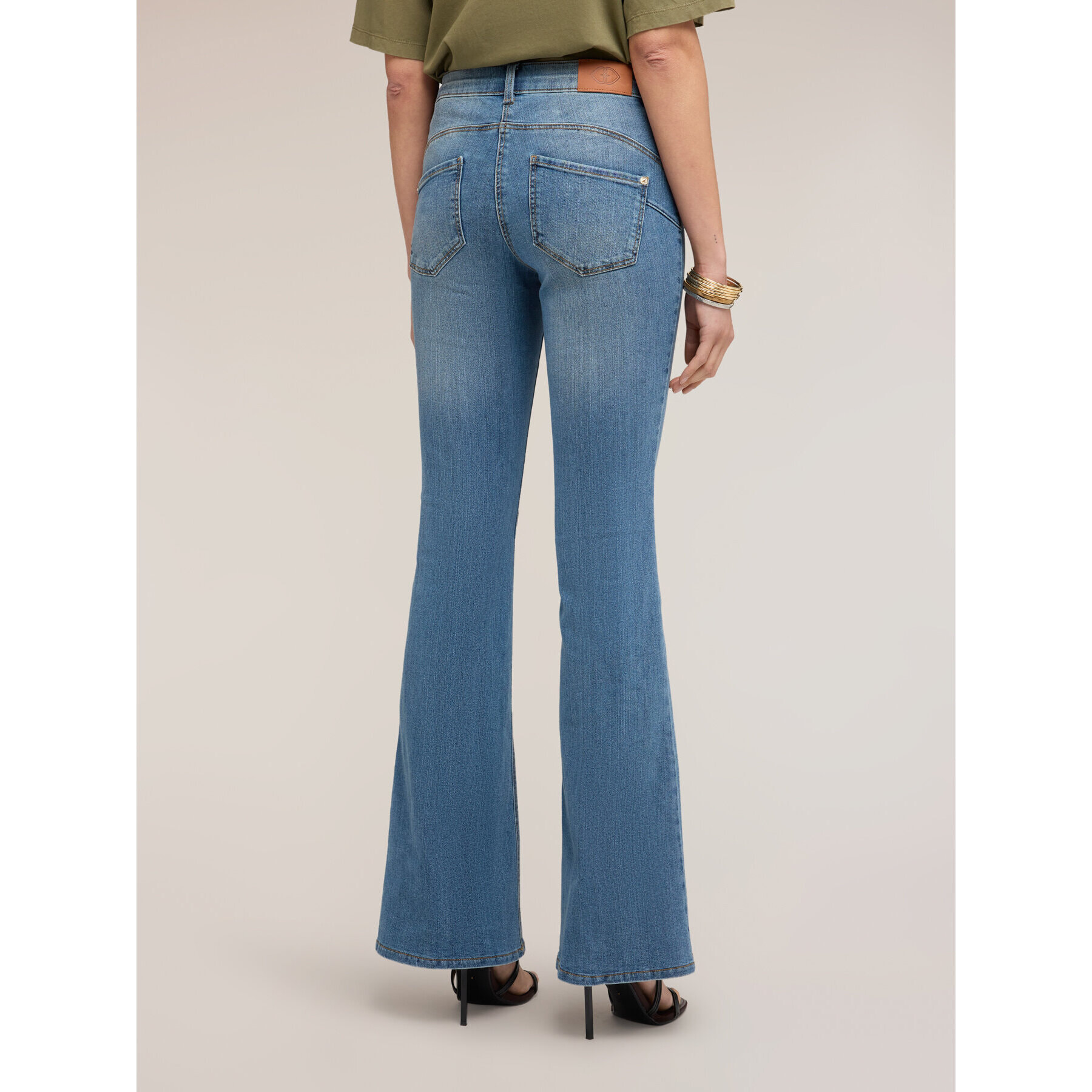 Motivi - Jeans flare light blue - Azzurro