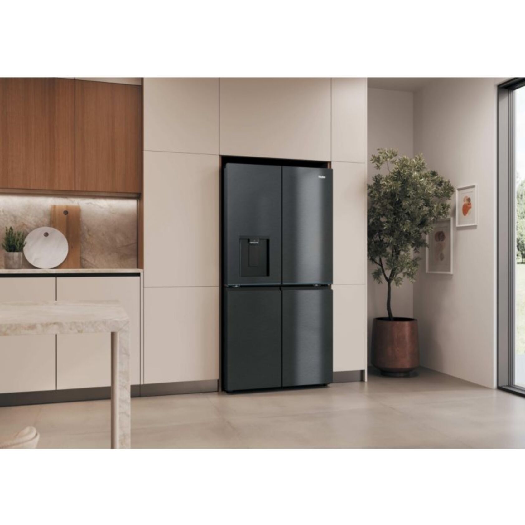 Réfrigérateur multi portes HAIER HCR79F18CHMB