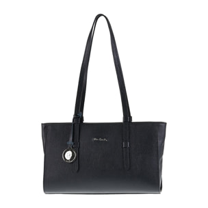 Borsa a mano da donna Made in Italy - Modello Valeria Nova - 100% pelle - 42.0 x 21.5 x 12.5 cm