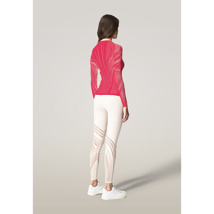 Top a maniche lunghe Organic Net Top Long Sleeves