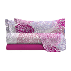 COMPLETO LETTO FANTASY, 100% Microfibra - SOFFIONI