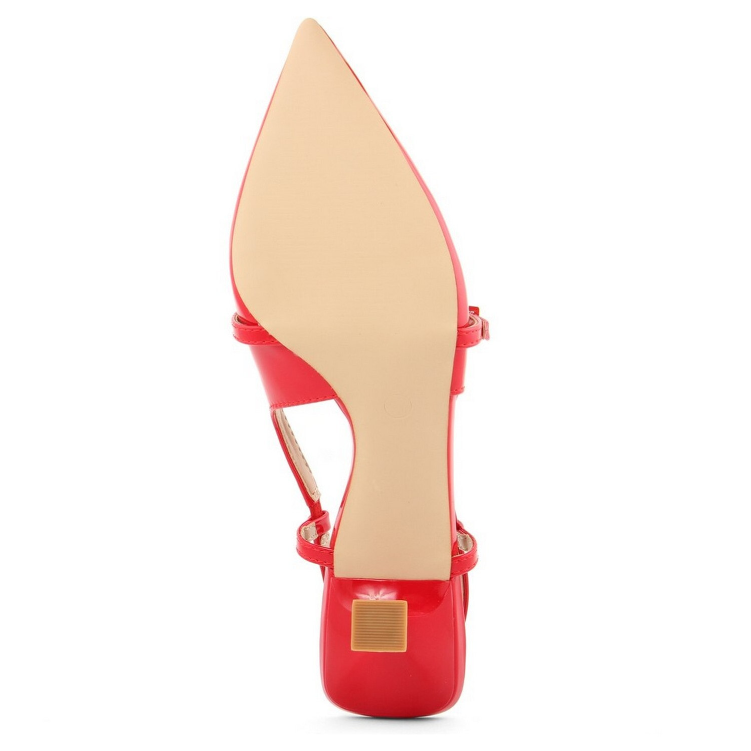 Slingback Donna colore Rosso-Altezza tacco:7,5cm