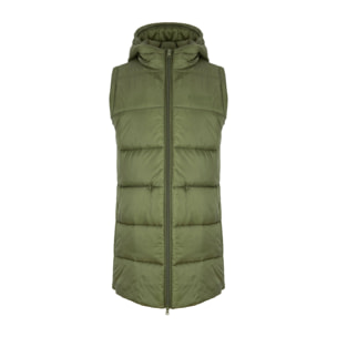 Chaleco Barcelona Long Vest dela marca ECOON - verde oscuro