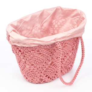 Zelbio bolso de hombro mujer. Fabricado en algodón.