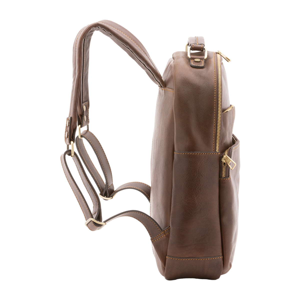 Zaino  unisex In Vera pelle Made in Italy 39x31x10 cm