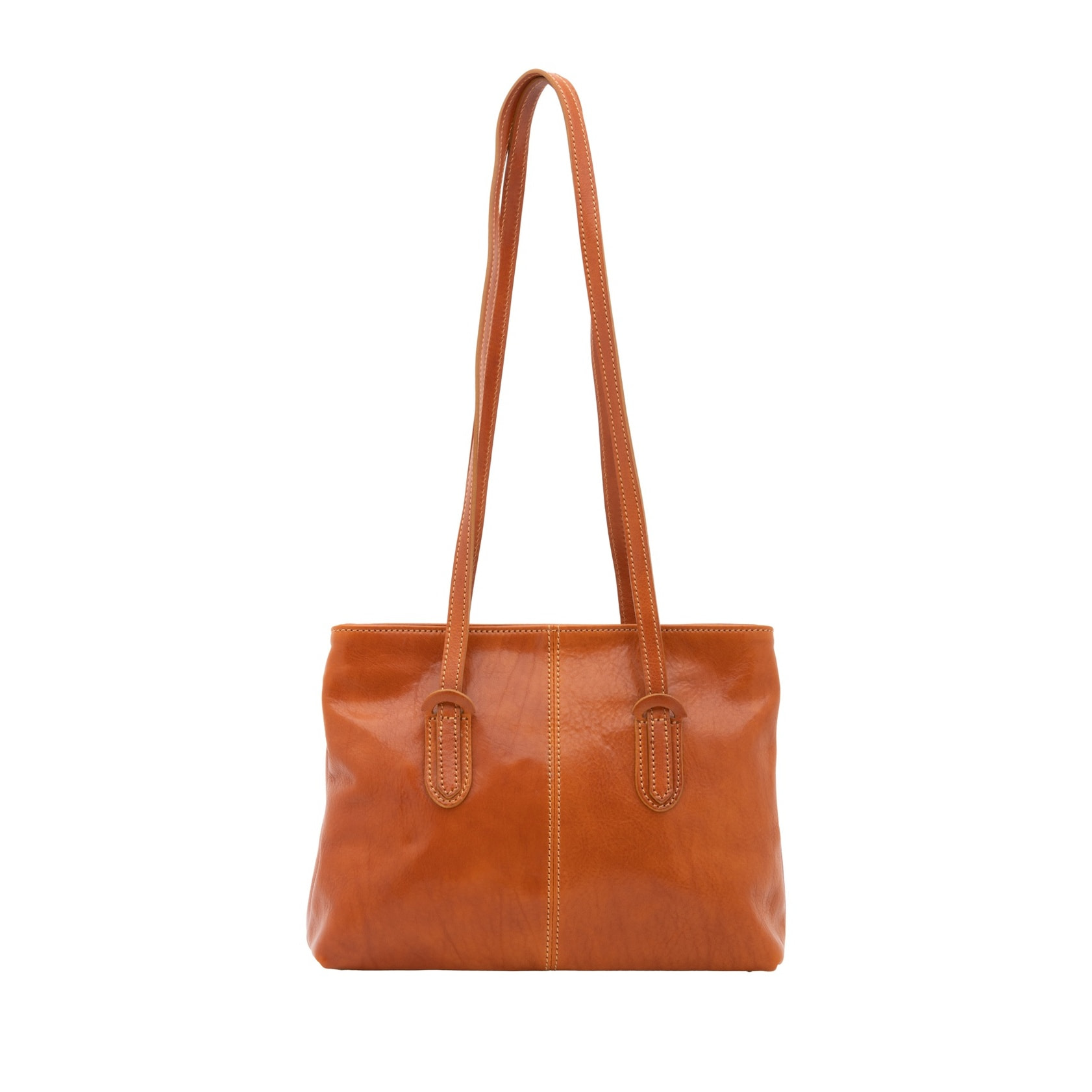 Borsa a spalla da donna - Modello False - Vera pelle - 23.0 x 30.0 x 12.0 cm