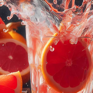 Tableau éclat d’agrumes rafraîchissant Toile imprimée