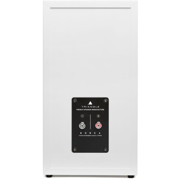 Enceinte bibliothèque TRIANGLE Borea BR03 blanc x2