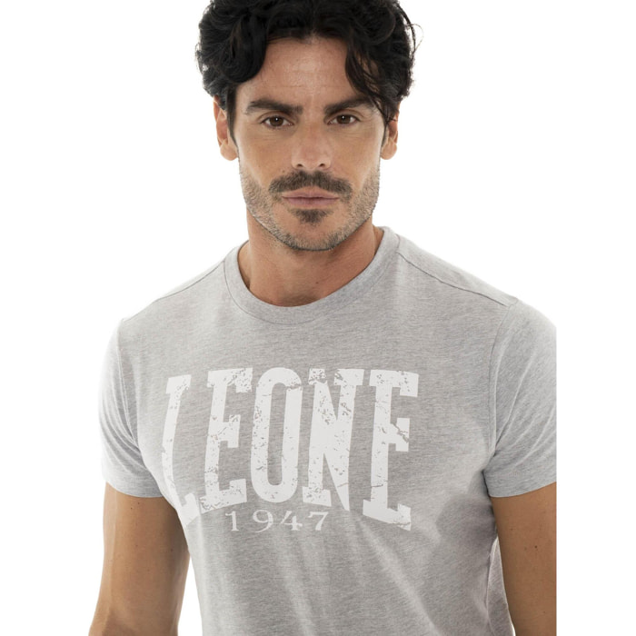Camiseta de hombre de manga corta con logo estampado "Iconic Vintage"