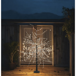 árbol decorativo con 600 led blancos cálidos - altura 150cm