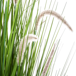 Herbe artificielle en pot H100cm