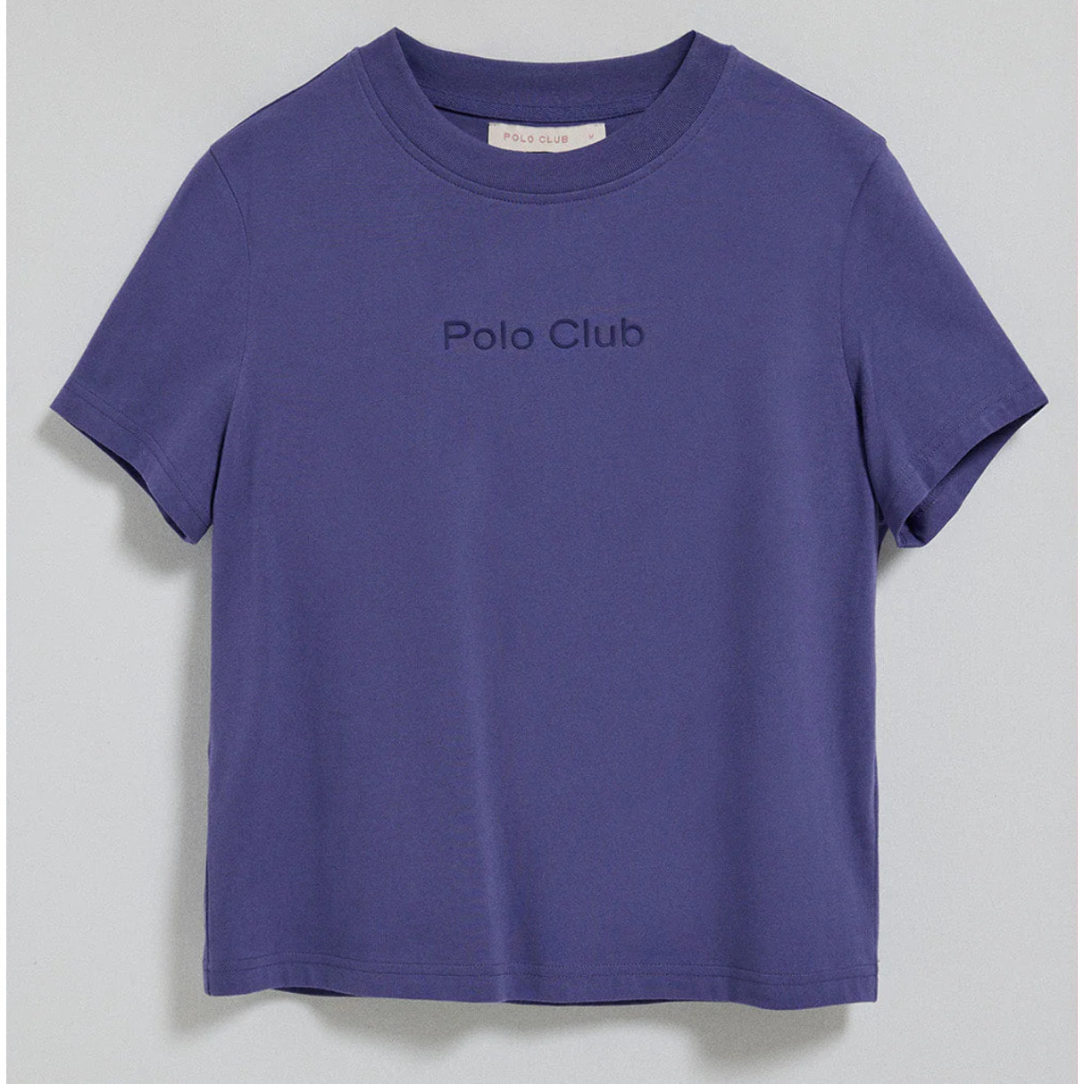 Camiseta Tori color azul océano con logo Minimal Combo Polo Club