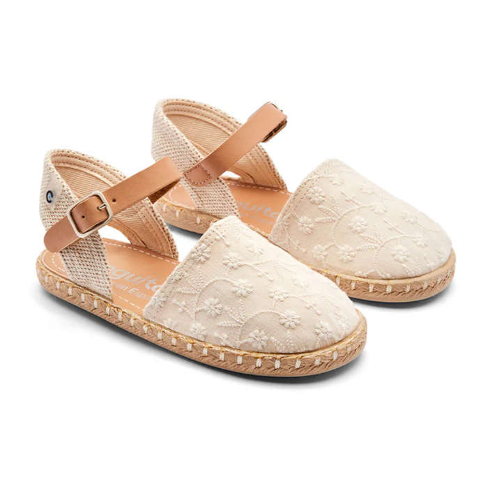 Alpargatas de Niños Yute en Beige