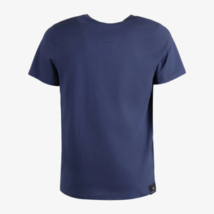 T-shirt Esercito blu in cotone uomo