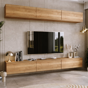 Mobile TV Sospeso Nicole 80 cm Rovere Craft