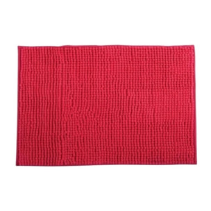 Tapis de bain Microfibre CHENILLE Rose Fuschia MSV